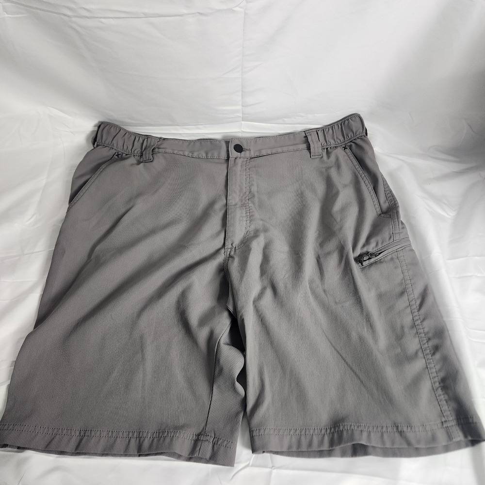Wrangler Men's Outdoor Performance Zip‎ Cargo Short with UPF Lot Of 2 Size 40